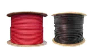 PV Wire 10 AWG Copper — 500 ft Black & Red